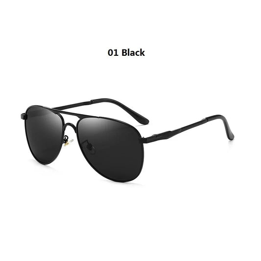 Lunette de soleil homme luxe - Top gun noir