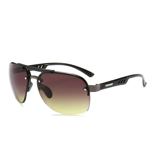 Lunette de soleil homme polarisé - Marron
