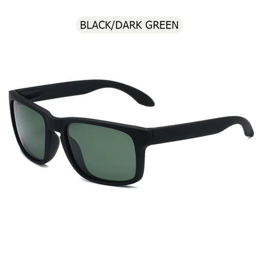 Lunette rectangulaire fine femme - Noir et vert