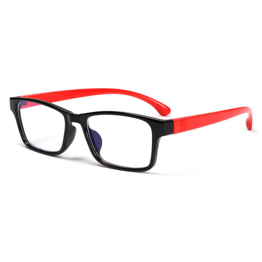 Lunette anti lumiere bleu enfant - Noir et rouge