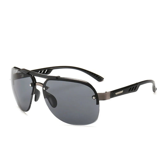 Lunette aviateur homme luxe - Noir