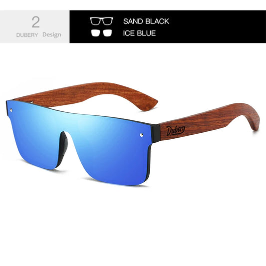 Lunette polarisante Azur en bois