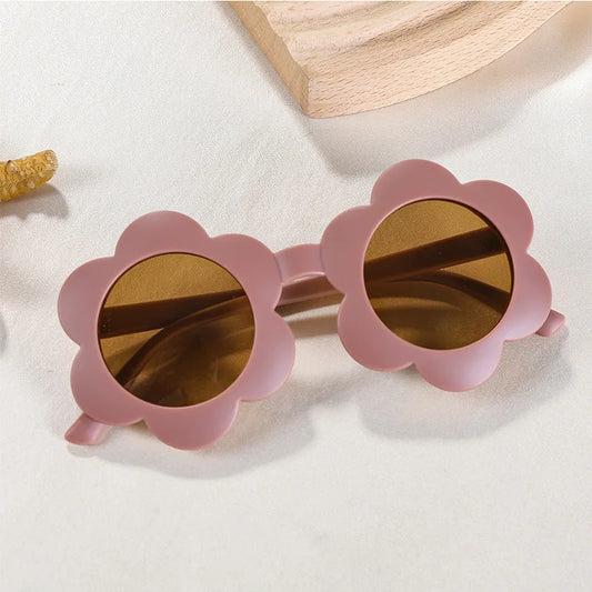 Lunette de soleil fleur - Violet