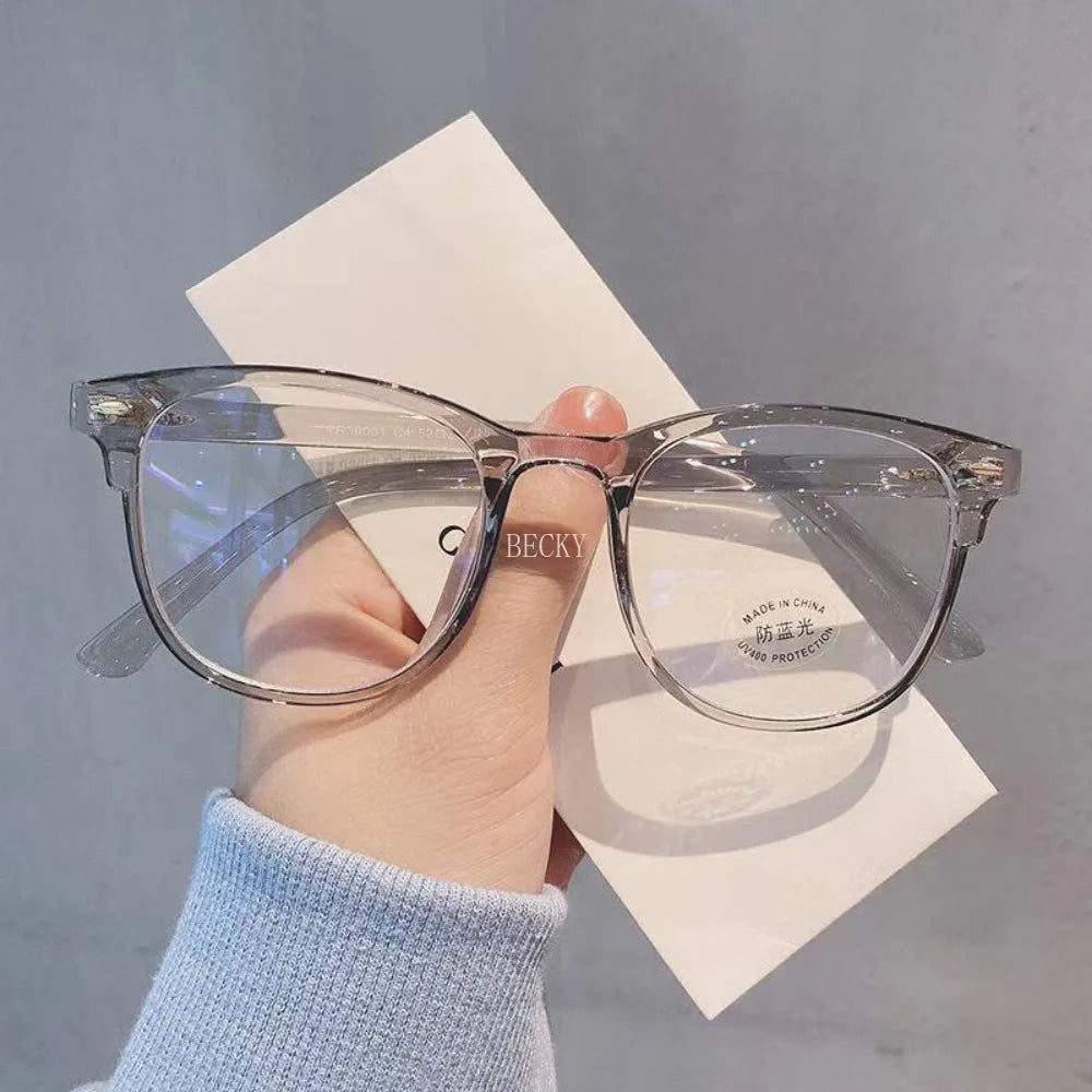 Lunette vintage - Transparent gris