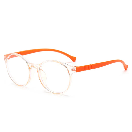 Lunette anti lumiere bleu enfant - Transparent et orange