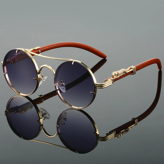 Lunette de soleil de luxe homme - Gris