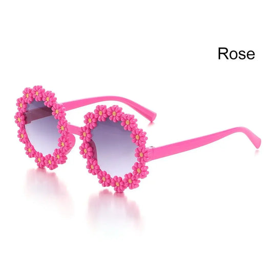 Lunette fleur - Rose