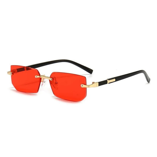 Lunette de soleil vintage - Rouge