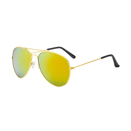 Lunette de soleil retro - Vert fluo