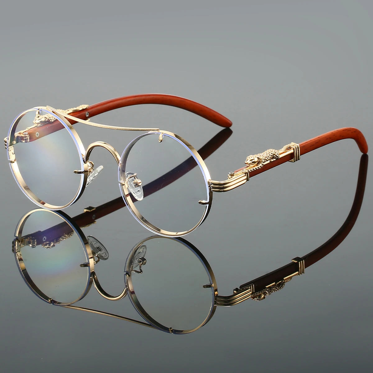 Lunette de soleil de luxe homme - Transparent
