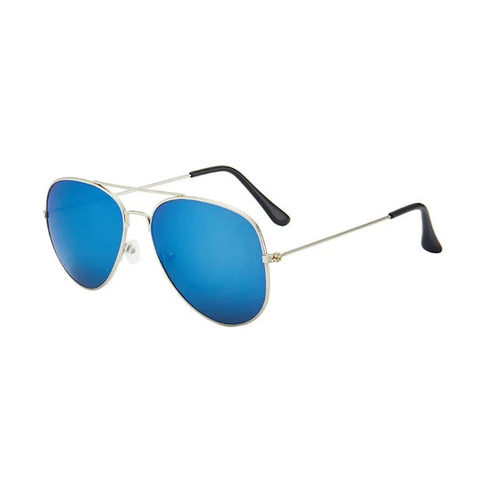 Lunette de soleil retro - Bleu