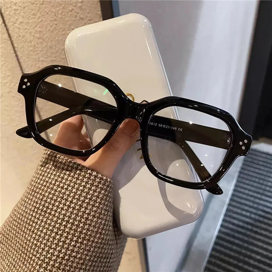 Lunette hexagonale femme - Noir