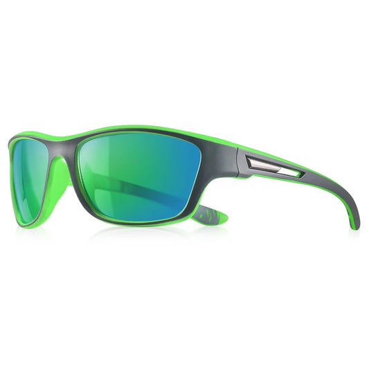 Lunette de soleil homme polarisé - Vert fluo