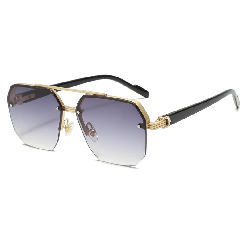 Lunette hexagonale - Vintage 80 - Violet