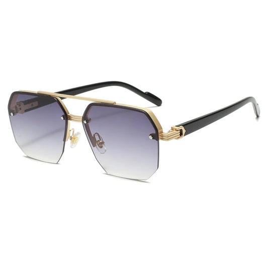 Lunette hexagonale - Vintage 80 - Violet