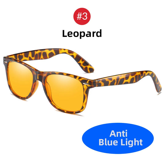 Lunette anti lumiere bleu - Leopard