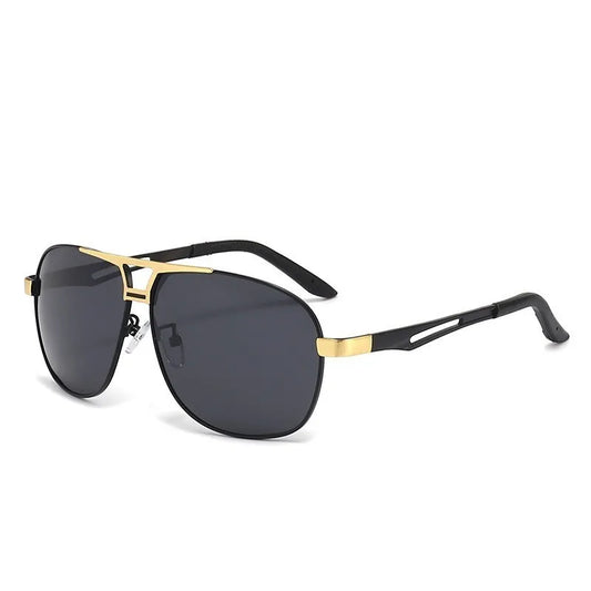 Lunette aviateur homme - Or