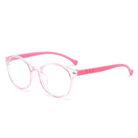 Lunette anti lumiere bleu enfant - Transparent et rose