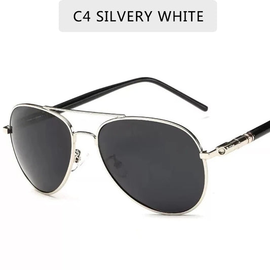 Lunette de soleil aviateur femme - Gris