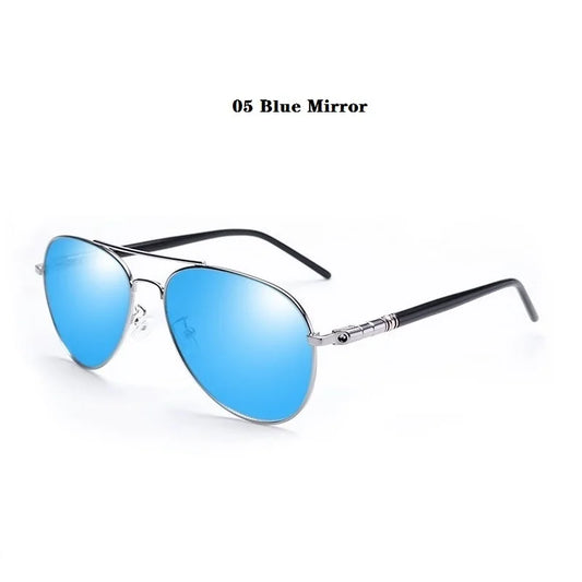 Lunette de soleil homme luxe - Bleu