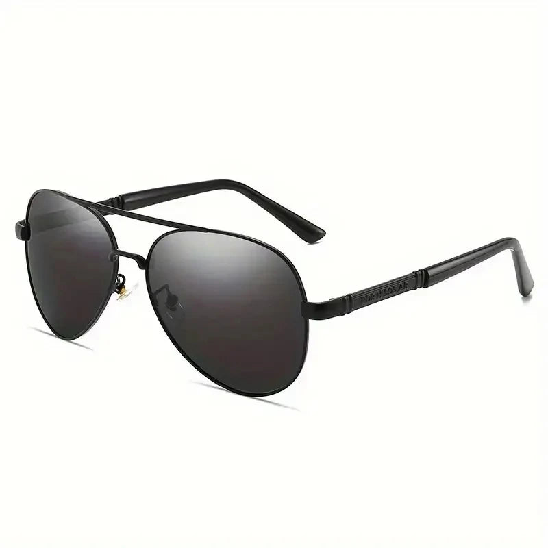 Lunette de soleil ronde femme luxe - Noir