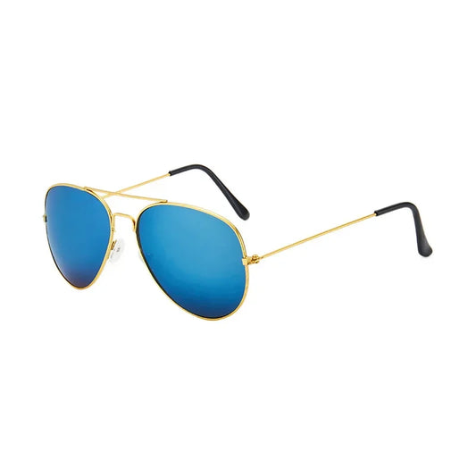 Lunette de soleil retro - Bleu foncé