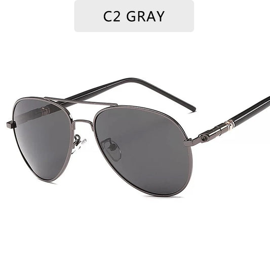 Lunette de soleil aviateur femme - Gris foncé