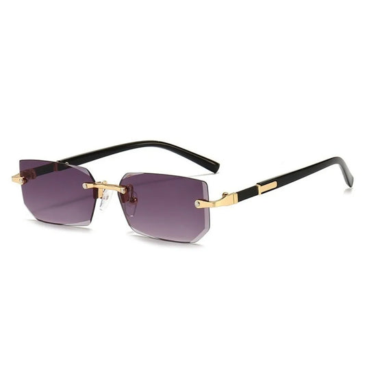 Lunette de soleil vintage - Violet sombre