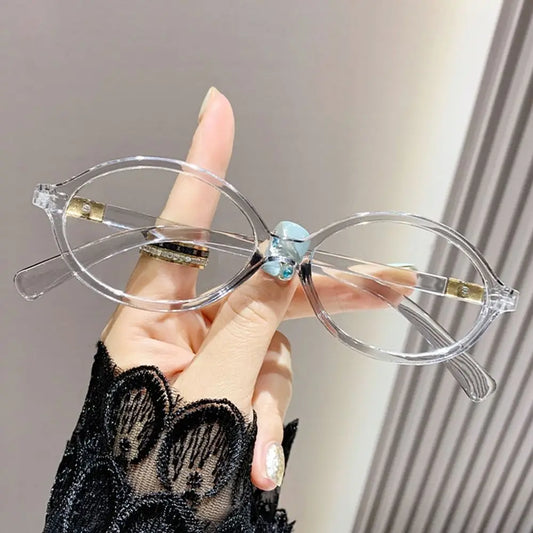 Lunette Ovale femme - Gris