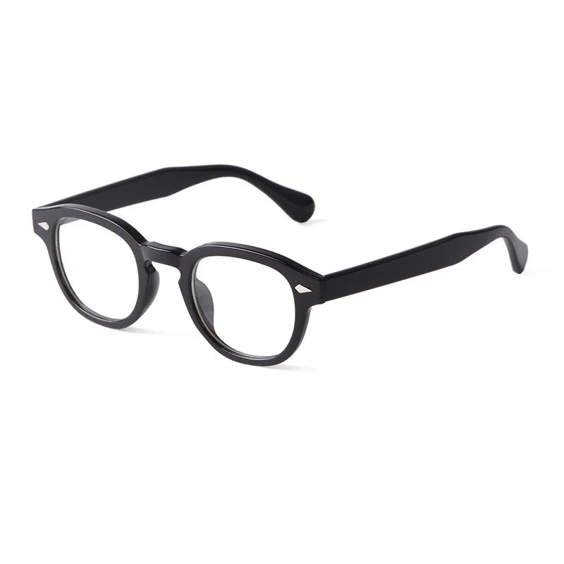 Lunette de soleil retro femme - Pure noir