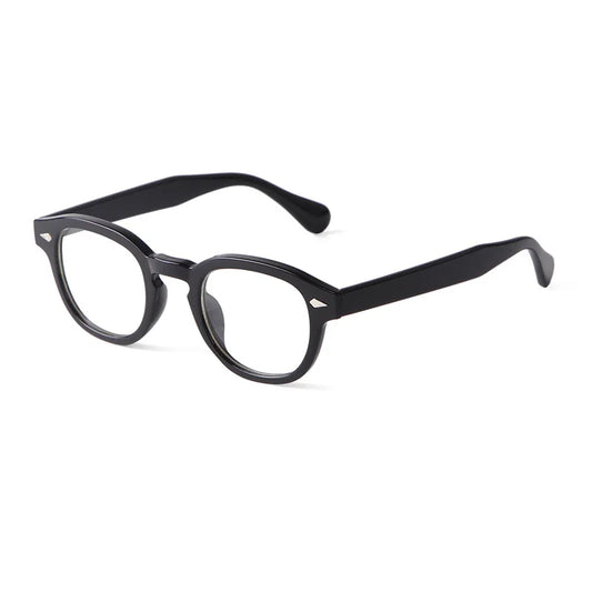 Lunette de soleil retro femme - Pure noir